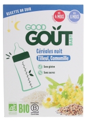 Good Goût Céréales Nuit Tilleul Camomille Dès 4/6 Mois Bio 200 g