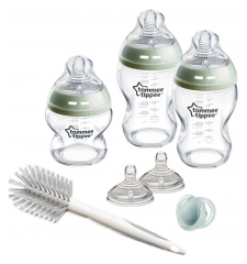 Tommee Tippee Natural Start Kit de Démarrage en Verre pour Nouveau-Né 0-3 Mois