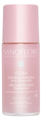Sanoflore Déodorant Fraîcheur 48H Flora Roll-On Bio 50 ml