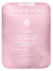 Sanoflore Déodorant Fraîcheur 48H Flora Recharge Bio 50 ml