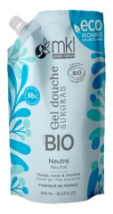 MKL Green Nature Gel Douche Surgras Neutre Sans Parfum Bio Éco-Recharge 900 ml