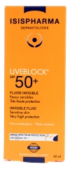 Isispharma Uveblock Fluido Invis&iacute;vel SPF50+ 40 ml