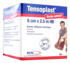 Essity Tensoplast Bande Adhésive Élastique 6 cm x 2,5 m HB
