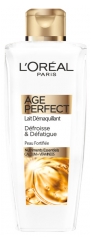 Leite Desmaquilhante Age Perfect L'Or&eacute;al Paris para Peles Maduras 200 ml