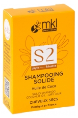 MKL Green Nature Shampoing Solide Huile de Coco Cheveux Secs 65 g