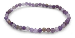 Natura Square Amethyst Facetten Armband