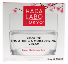 Hada Labo Tokyo Crème Absolue Hydratante et Lissante Jour et Nuit 50 ml