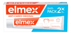 Elmex Dentifrice Anti-Caries Lot de 2 x 125 ml