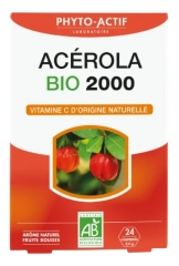 Phyto-Actif Acérola 2000 Bio 24 Comprimés