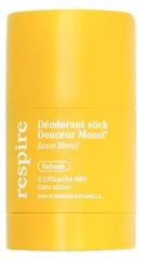 Respire Déodorant Stick Douceur Monoï Bio 50 g