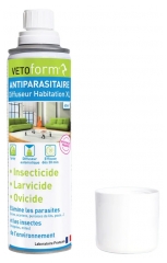 Vetoform Mājokļa Parazītu Izplatītājs XL 60 m2 250 ml
