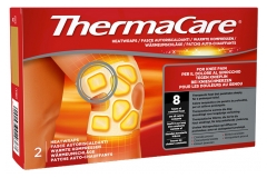 ThermaCare Savaime &Scaron;ildantis Pleistras 8 val. Kelio Skausmui 2 Pleistrai