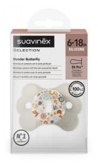 Suavinex Wonderland Wonder Butterfly Sucette Physiologique 6 à 18 Mois