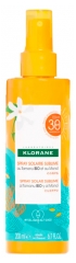 Klorane Polysianes Sublimiertes Sonnenspray mit Organischem Tamanu und Mono&iuml; SPF30 200 ml