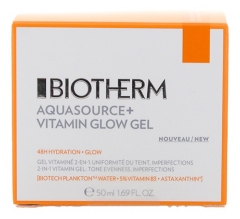 Biotherm Aquasource + Gel Hydratant et Éclat 48H 50 ml