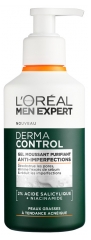 L'Oréal Paris Men Expert Derma Control Gel Moussant Purifiant Anti-Imperfections 260 ml