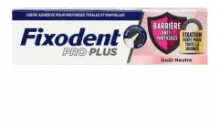 Fixodent Pro Plus Crème Adhésive Goût Neutre 40 g