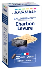 Juvamine Charcoal Yeast 45 Kapsułek