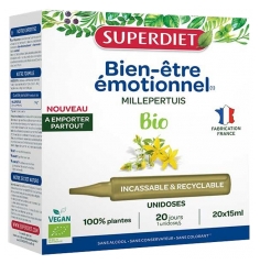 Superdiet Millepertuis Bio 20 Unidoses