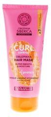 Masca Hidratantă de Netezire cu Proteine Natura Siberica Oblepikha Curl Control 200 ml