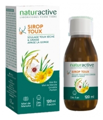Naturactive Sausas ir Drėgnas Kosulys Sirupas 120 ml
