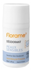 Desodorizante 24H Pele Sens&iacute;vel Bio 50 ml Florame