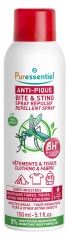 Puressentiel Anti-Pique Spray Répulsif Vêtements &amp; Tissus 150 ml