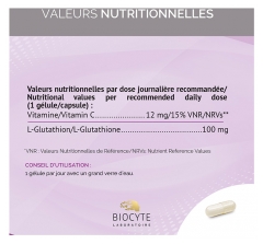 Biocyte Longevity Glutathion Liposomal 30 Glules