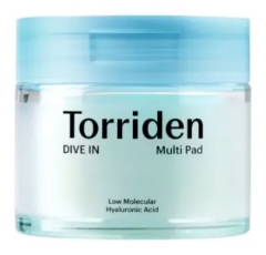 Dischete Tonifiante și Calmante Torriden Dive In Multi Pad cu Acid Hialuronic 80