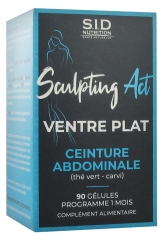 S.I.D Nutrition Sculpting Act Flat Belly Abdominal Belt 90 Capsules