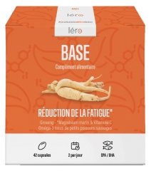 L&eacute;ro Base Redu&ccedil;&atilde;o da Fadiga 42 C&aacute;psulas