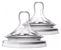 Avent Natural Response 2 Smoczki Przepływ Zagęszczonych Płynów 6 Miesięcy i Starszych