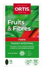 Ortis Frugt & Fibre St&aelig;rk Tarmtransit 12 Tabletter