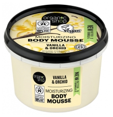 Organic Shop Body Mousse Hydratante Corps Vanille 250 ml