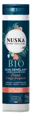 Nuska Soin Démêlant Après Shampoing Doux Usage Fréquent Bio 200 ml