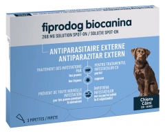 Biocanina Fiprodog 268 mg Spot-On Solution Large Dogs 3 Pipette da 2,68 ml
