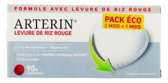 Arterin Levadura Roja de Arroz 90 Comprimidos Incluidos 30 Comprimidos Gratis