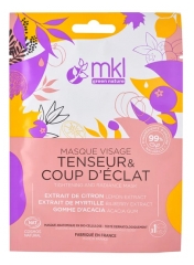 MKL Green Nature Masque Visage Tenseur Coup d'Eclat