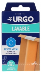 Urgo Lavable Bande Résistante à L'eau 10 Bandes 10 cm x 6 cm