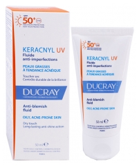 Fluid Ducray Keracnyl UV Anti-imperfecțiuni SPF50+ 50 ml