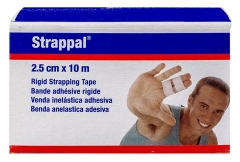 Essity Strappal Cinta Adhesiva R&iacute;gida 2,5 cm x 10 m