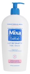 Mixa B&eacute;b&eacute; Leche Limpiadora Hipoalerg&eacute;nica Muy Suave 400 ml