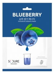 Jkosmec 5C Cure Essence Intensive Blueberry Fabric Mask 25 ml