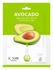 Jkosmec 5C Cure Essence Intensive Masque en Tissu Avocat 25 ml