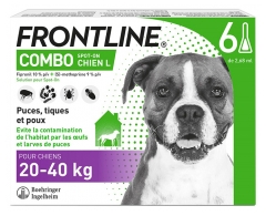 Frontline Combo Dog Size L (20-40kg) 6 Pipettes
