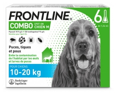 Frontline Combo Dog Size M (10-20kg) 6 Pipettes