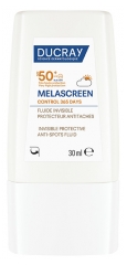 Ducray Melascreen Neviditeln&aacute; ochrann&aacute; emulze proti skvrn&aacute;m SPF50+ 30 ml