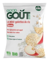 Good Goût Mini-Galettes de Riz à la Pomme Dès 10 Mois Bio 40 g