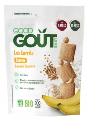 Good Goût Carrés Banane Dès 8 Mois Bio 50 g