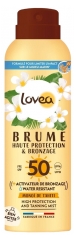 Lovea Brume Haute Protection &amp; Bronzage Monoï de Tahiti SPF50 150 ml
